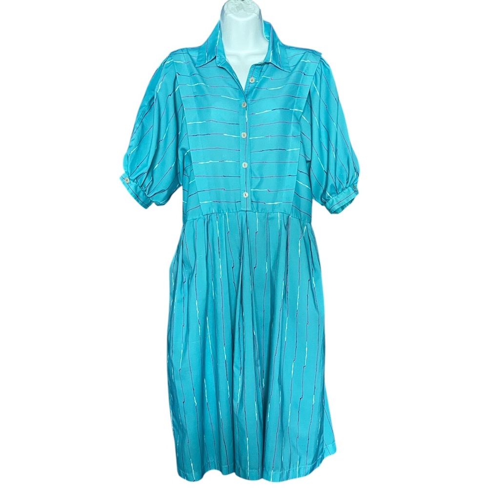 Algo vintage 80s striped dress